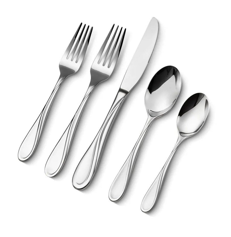 Cubiertos de restaurante